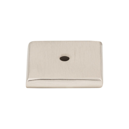 TOP KNOBS M2020 Aspen II Square Knob Backplate - Brushed Satin Nickel