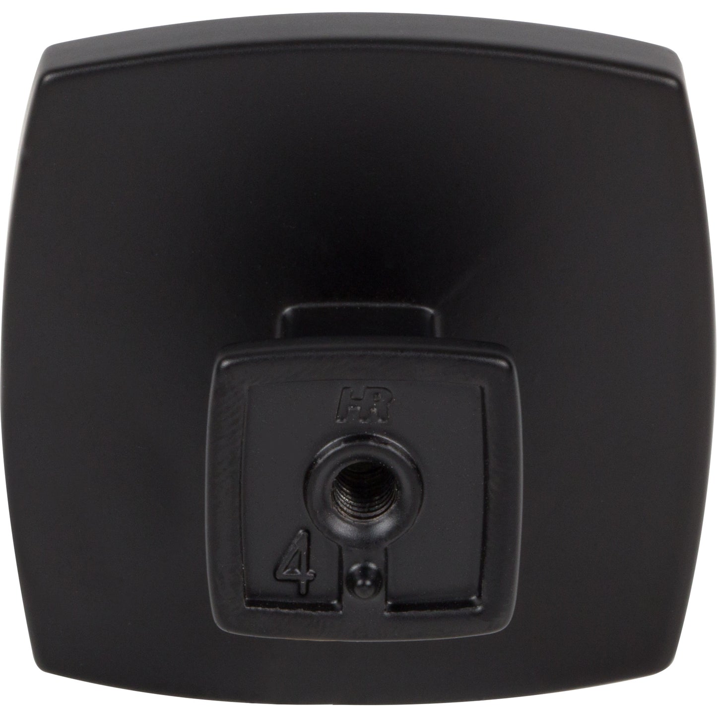 JEFFREY ALEXANDER 141L-MB Renzo 1-3/4" Diameter Square Knob - Matte Black