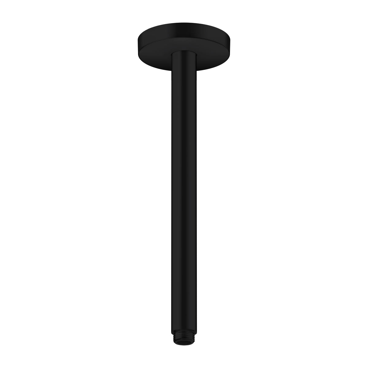 AXOR 26433671 ShowerSolutions Extension Pipe for Ceiling Mount, 12" - Matte Black