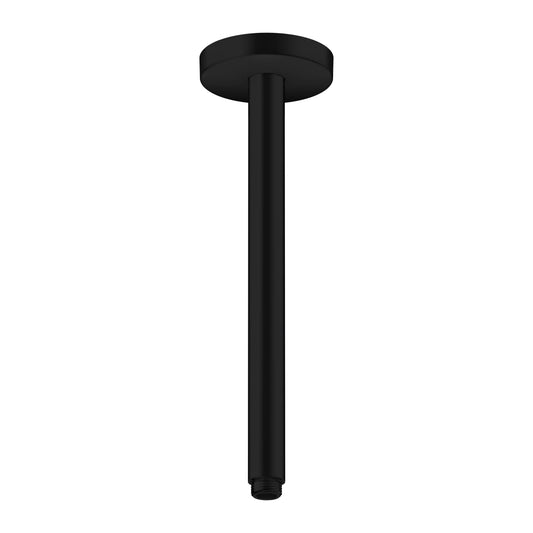 AXOR 26433671 ShowerSolutions Extension Pipe for Ceiling Mount, 12" - Matte Black