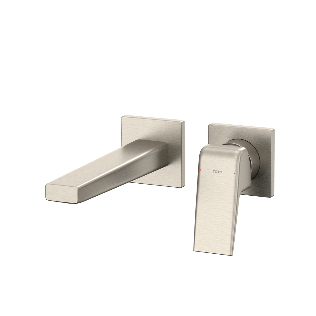 TOTO TLG10307U#BN Gb 1.2 Gpm Wall-Mount Single-Handle Bathroom Faucet With Comfort Glide Technology - Brushed Nickel