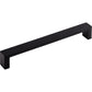 TOP KNOBS TK252BLK Modern Metro 7" Center to Center Bar Pull - Flat Black