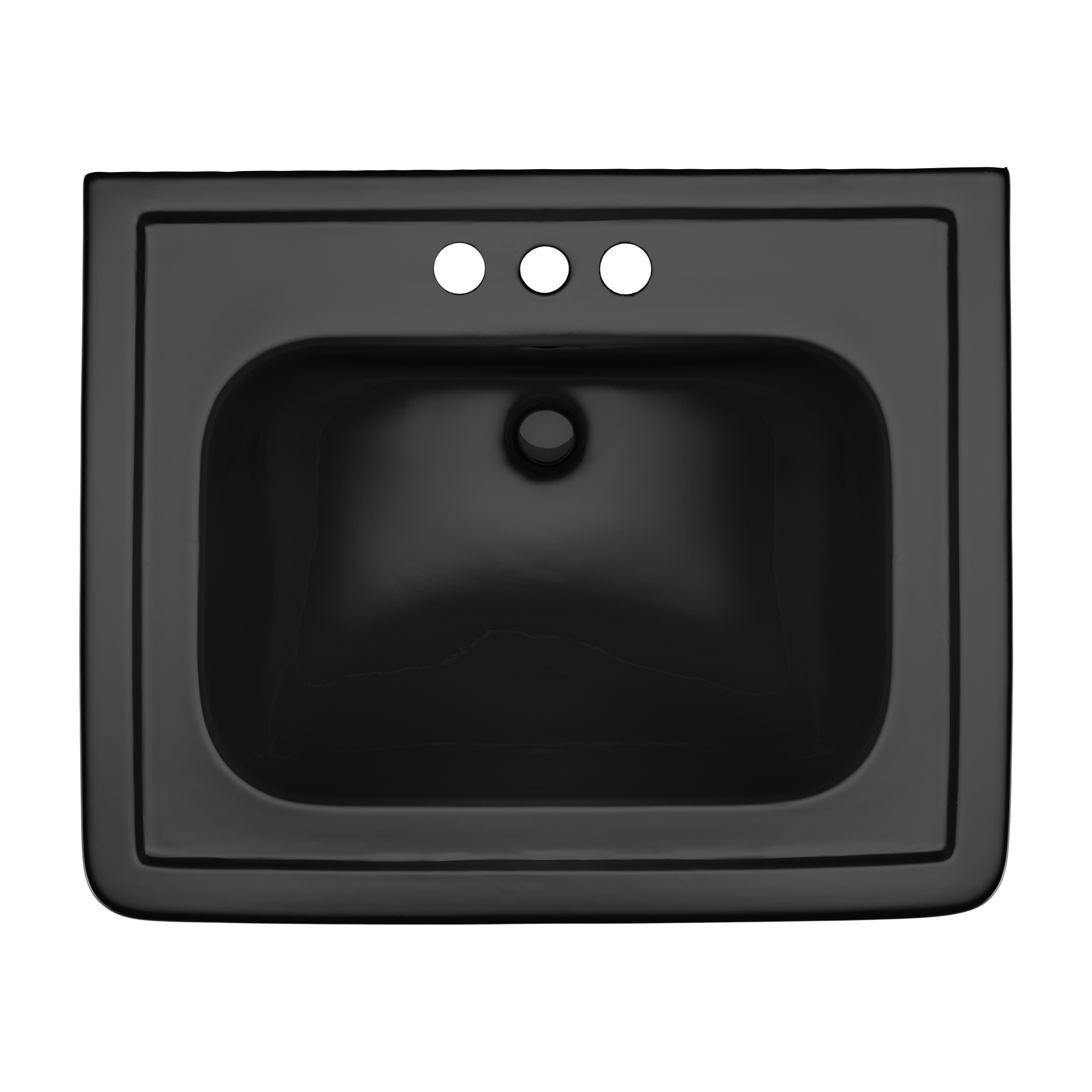 TOTO LPT530.4N#51 Promenade 27-1/2" X 22-1/4" Rectangular Pedestal Bathroom Sink For 4 Inch Center Faucets - Ebony