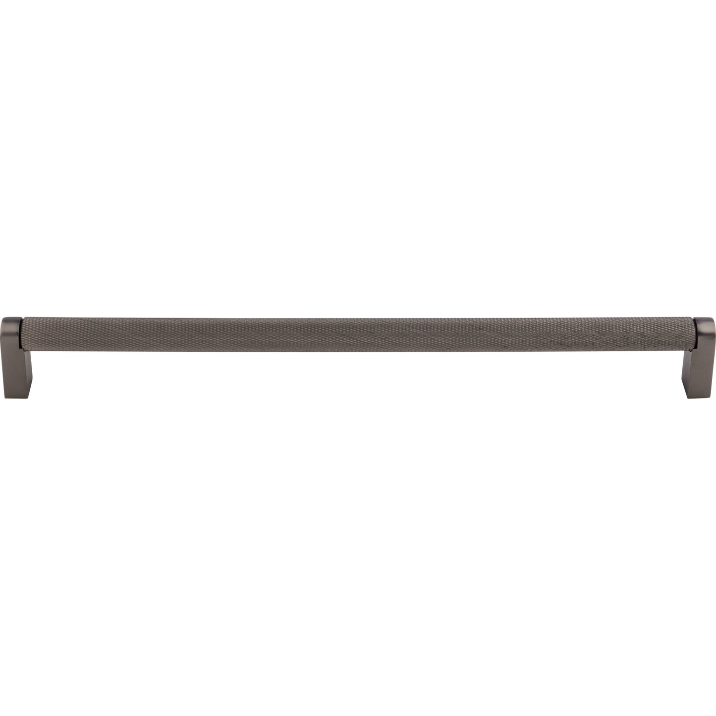 TOP KNOBS M2624 Amwell 12" Center to Center Appliance Pull - Ash Gray