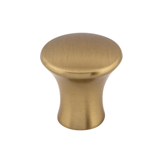 TOP KNOBS TK590HB Oculus 7/8" Diameter Round Knob - Honey Bronze