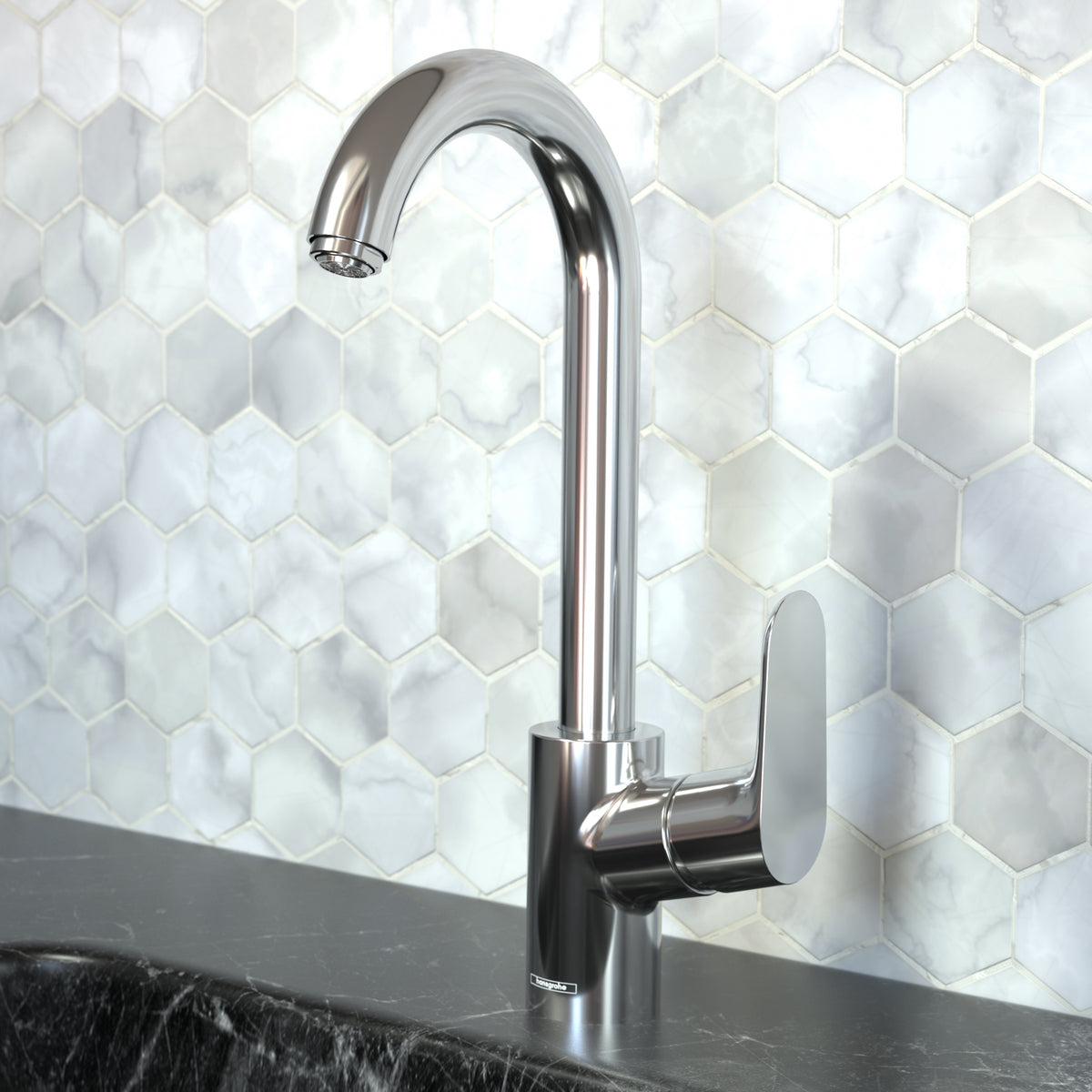 HANSGROHE 04507001 Focus Bar Faucet, 1.5 GPM - Chrome