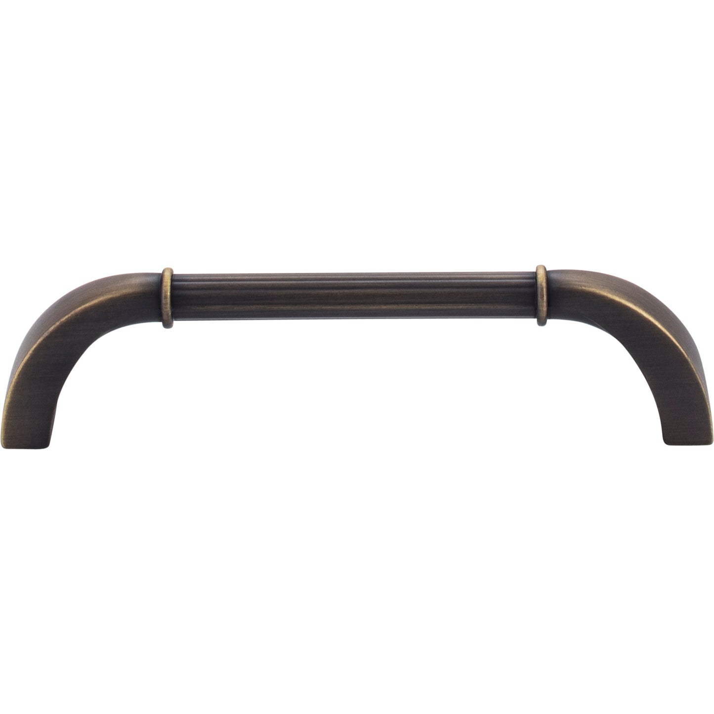 JEFFREY ALEXANDER Z281-128ABSB Cordova 128 mm Center-to-Center Bar Pull - Antique Brushed Satin Brass