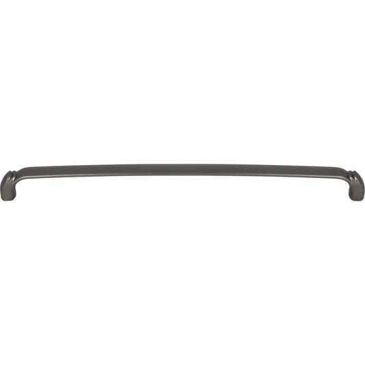 TOP KNOBS TK1036AG Pomander 12" Center to Center Bar Pull - Ash Gray