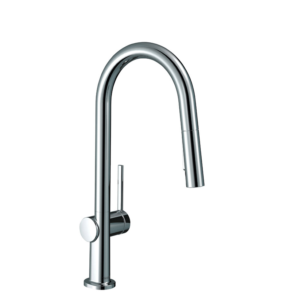 HANSGROHE 72846001 Talis N HighArc Kitchen Faucet, A-Style 2-Spray Pull-Down, 1.75 GPM - Chrome