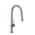 HANSGROHE 72846001 Talis N HighArc Kitchen Faucet, A-Style 2-Spray Pull-Down, 1.75 GPM - Chrome