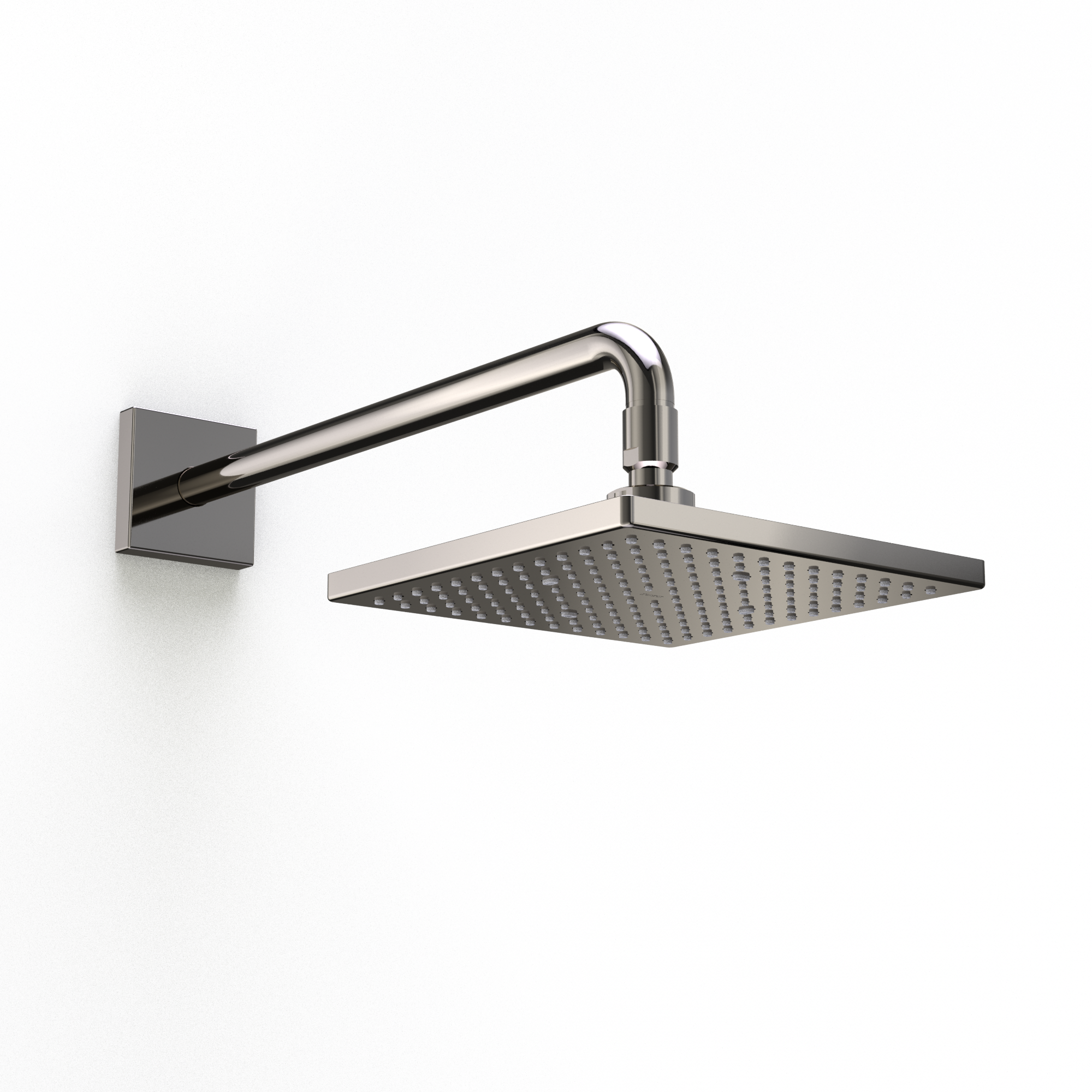 TOTO TBW08002U1#PN G Series 2.5 Gpm Single Spray 10 Inch Square Showerhead With Comfort Wave - Polished Nickel