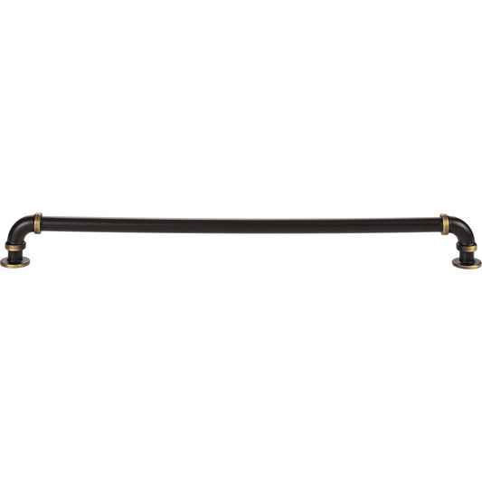 ATLAS 434-CFB Steam Punk 12" Center to Center Bar Pull , Cafe Bronze