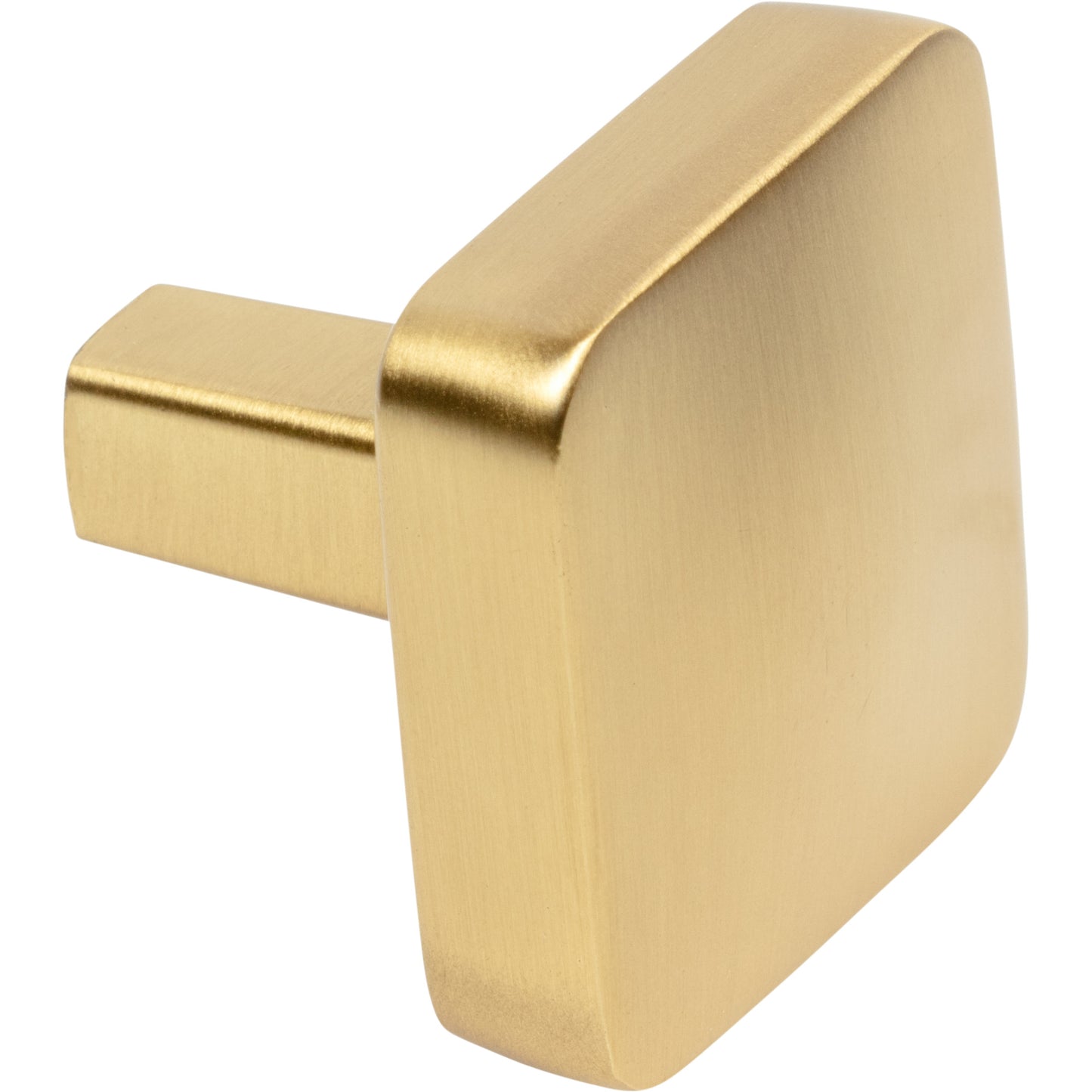 JEFFREY ALEXANDER 905BG Whitlock 1-1/4" Diameter Square Knob - Brushed Gold