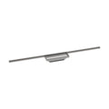 HANSGROHE 56222001 RainDrain Minimalistic Complete Set 2", 39 3/8" Trim and Installation Set - Brushed Stainless Steel