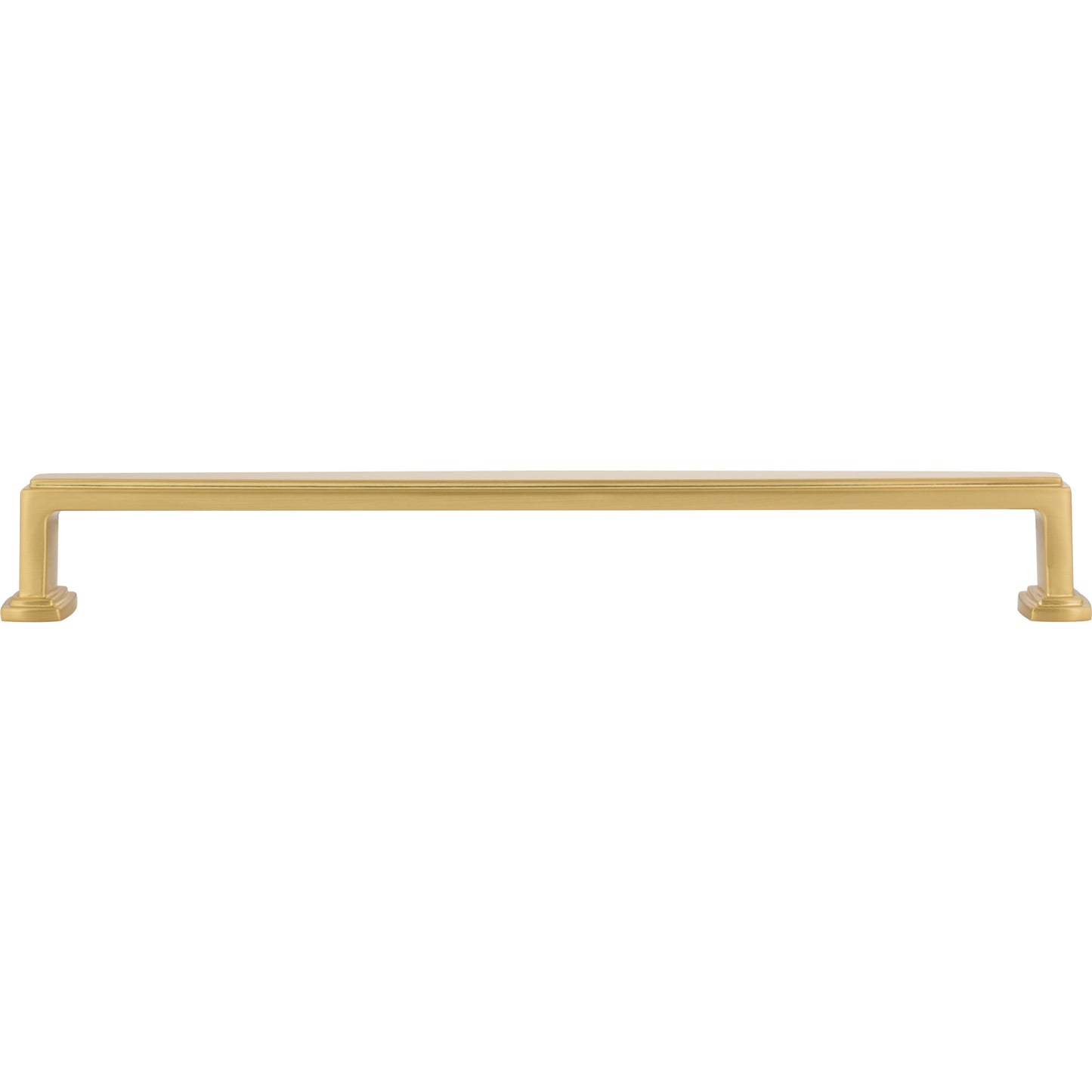 JEFFREY ALEXANDER 171-12BG Richard 12" Center-to-Center Appliance Pull - Brushed Gold