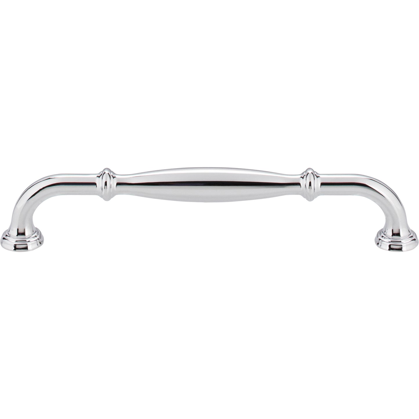 JEFFREY ALEXANDER 658-160PC Tiffany 160 mm Center-to-Center Bar Pull - Polished Chrome