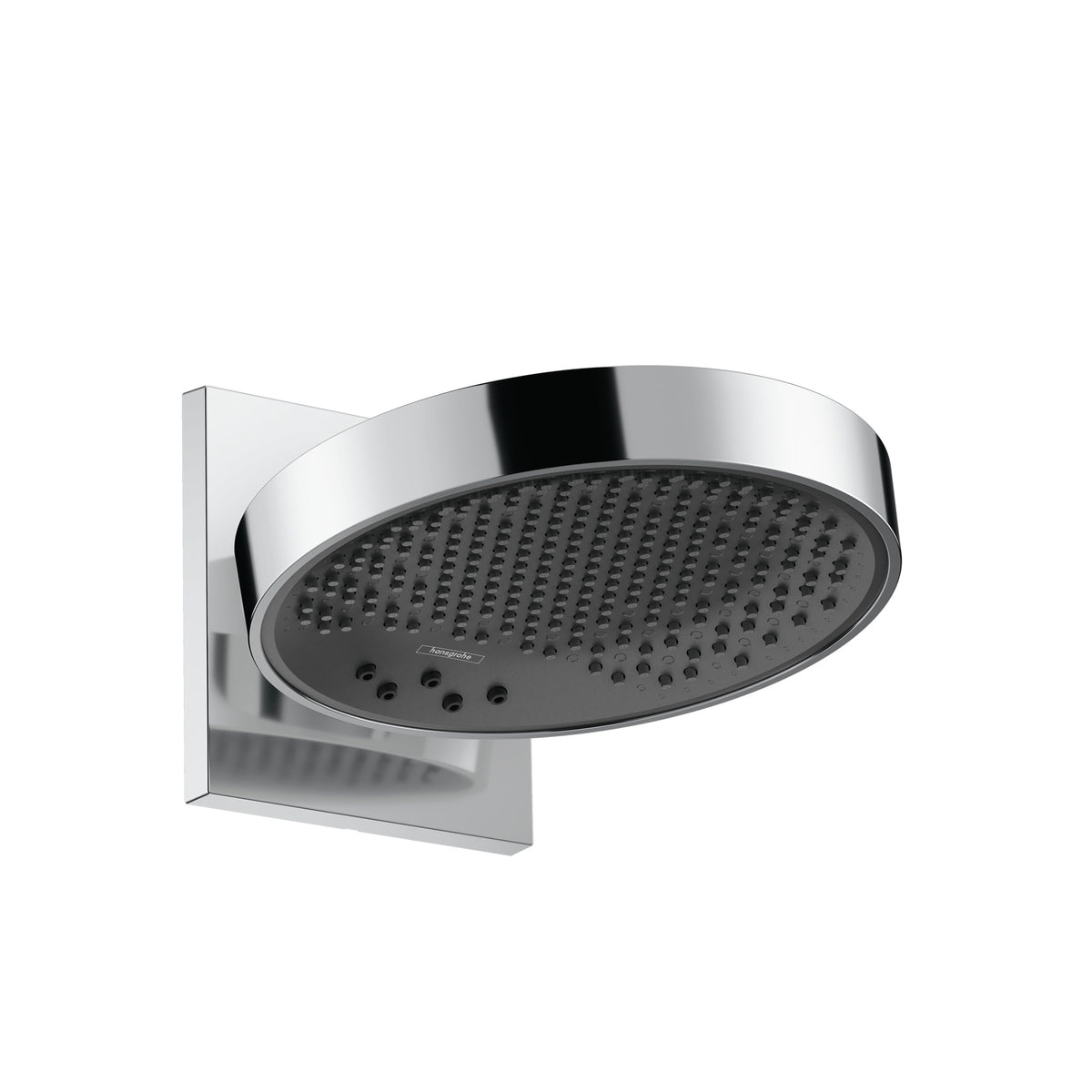 HANSGROHE 26232001 Rainfinity Showerhead 250 3-Jet with Wall Connector Trim, 2.5 GPM - Chrome