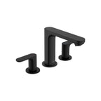 HANSGROHE 72530671 Rebris S Widespread Faucet 110 with Pop-Up Drain, 1.2 GPM - Matte Black