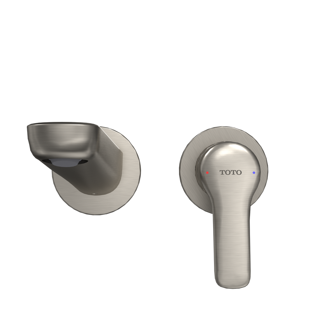 TOTO TLG03308U#BN Gs 1.2 Gpm Wall-Mount Single-Handle Bathroom Faucet With Comfort Glide Technology - Brushed Nickel