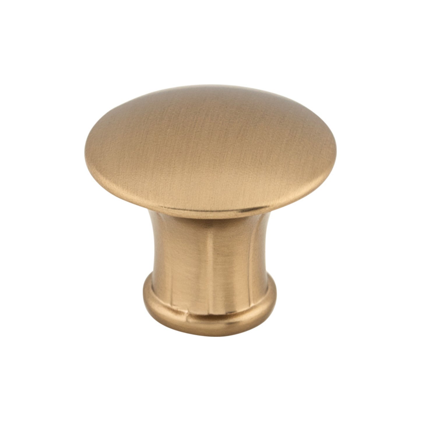 TOP KNOBS M1593 Lund 1 1/4" Diameter Round Knob - Brushed Bronze