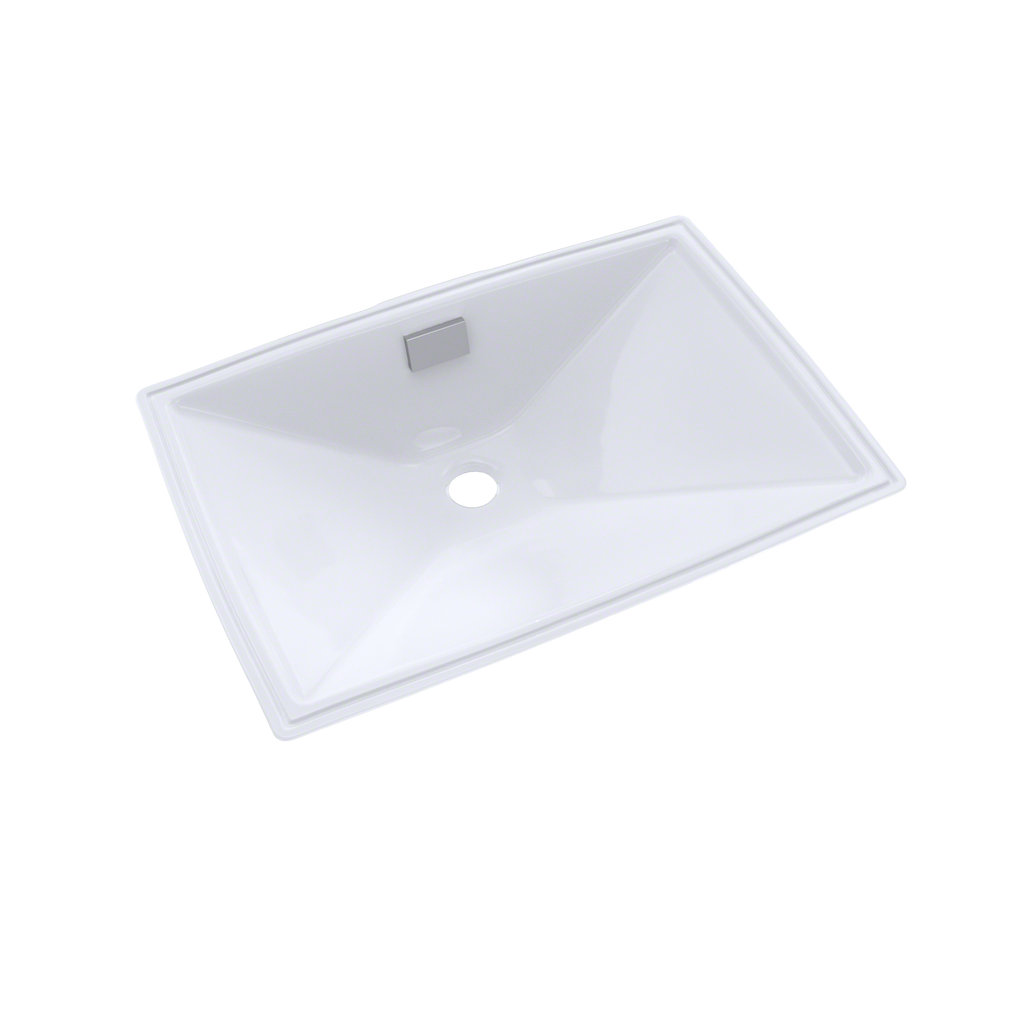 TOTO LT931#01 Lloyd Rectangular Undermount Bathroom Sink - Cotton White