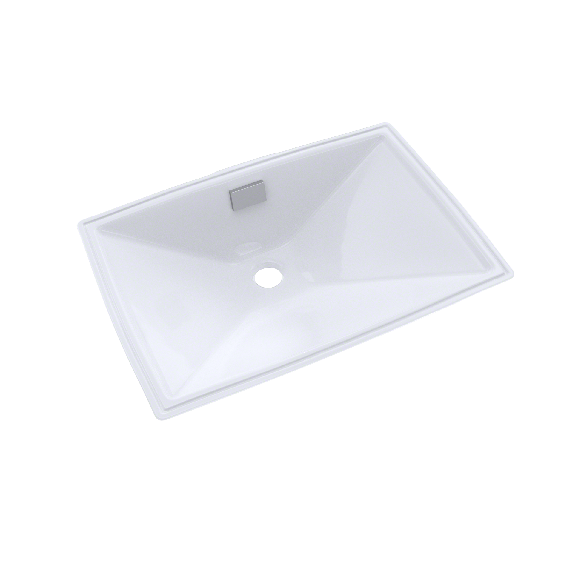 TOTO LT931#01 Lloyd Rectangular Undermount Bathroom Sink - Cotton White