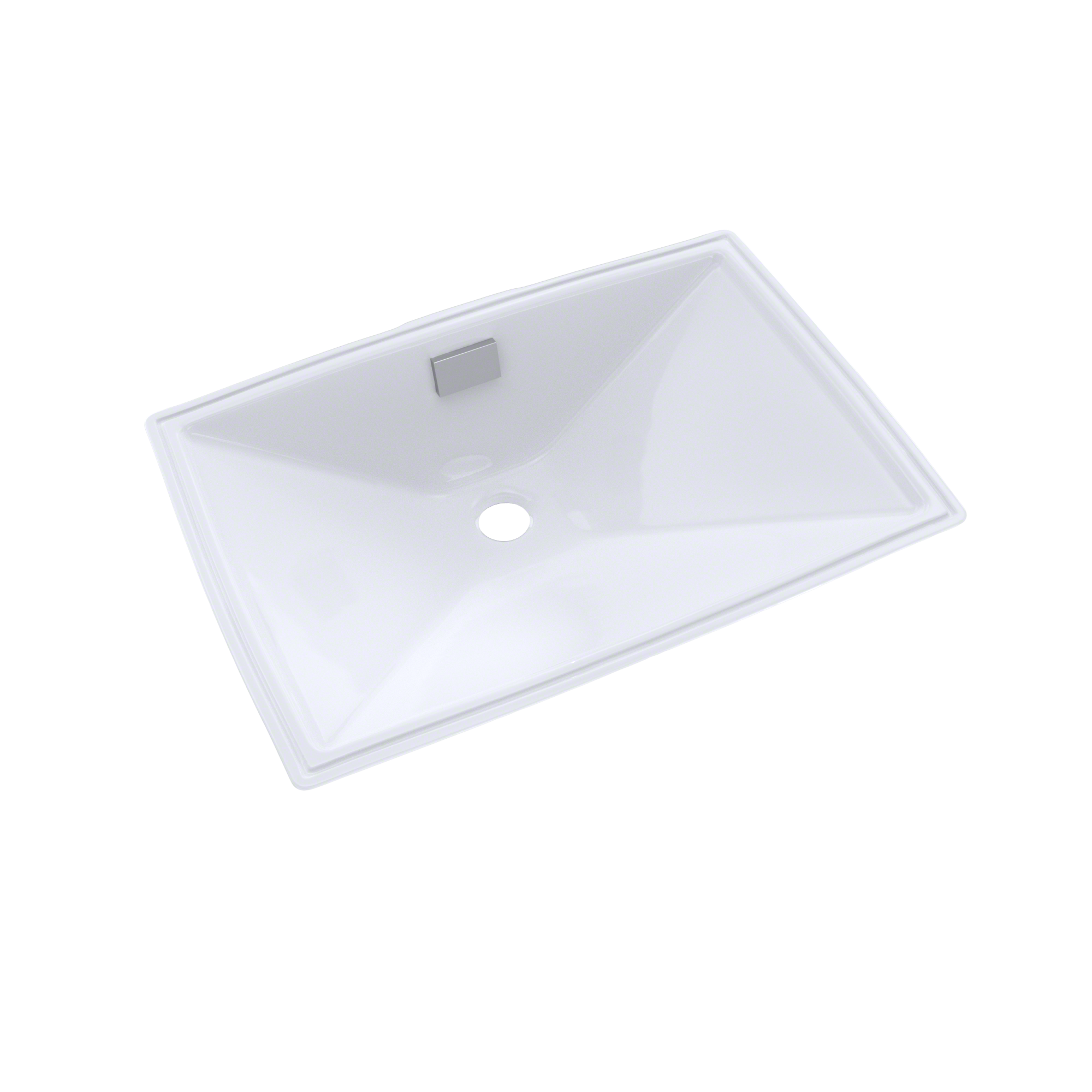 TOTO LT931#01 Lloyd Rectangular Undermount Bathroom Sink - Cotton White