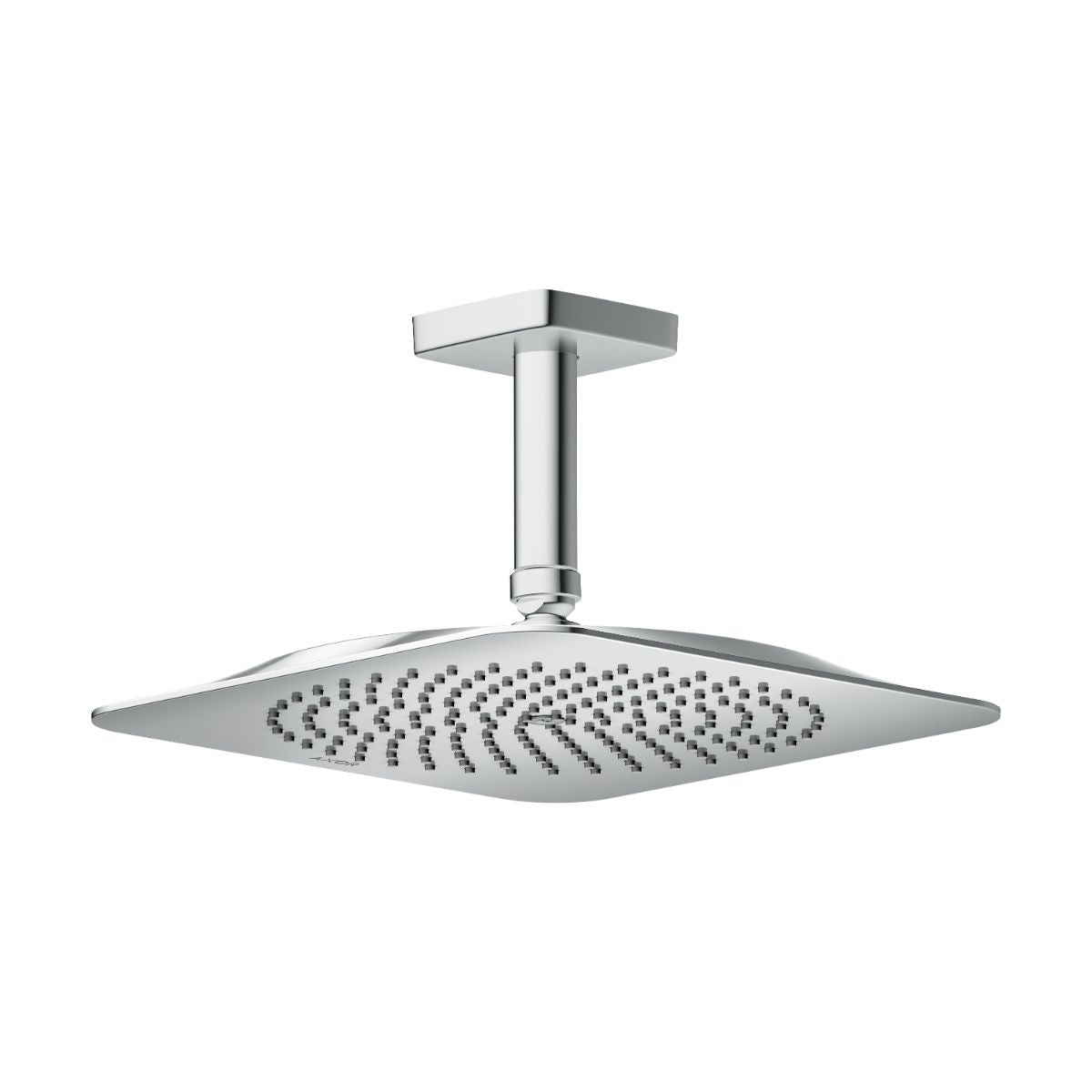 AXOR 28793001 Citterio C Showerhead 270 Square 1-Jet Ceiling Connection, 2.5 GPM - Chrome