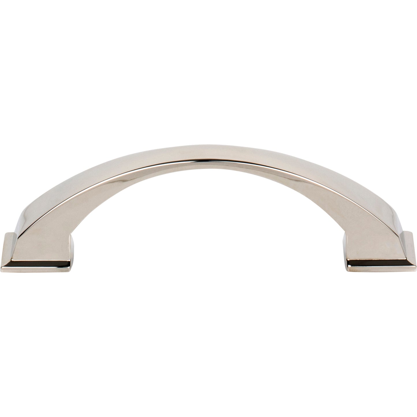 JEFFREY ALEXANDER 944-96NI Roman 96 mm Center-to-Center Arch Pull - Polished Nickel