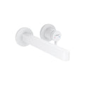 HANSGROHE 76050701 Finoris Wall-Mounted Single-Handle Faucet Trim, 1.2 GPM - Matte White