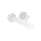HANSGROHE 76050701 Finoris Wall-Mounted Single-Handle Faucet Trim, 1.2 GPM - Matte White