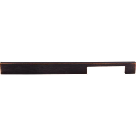 TOP KNOBS TK25TB Linear 12" Center to Center Bar Pull - Tuscan Bronze