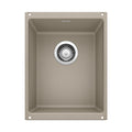BLANCO 517676 Precis Precis SILGRANIT 13" Undermount Bar Sink - Truffle in Truffle