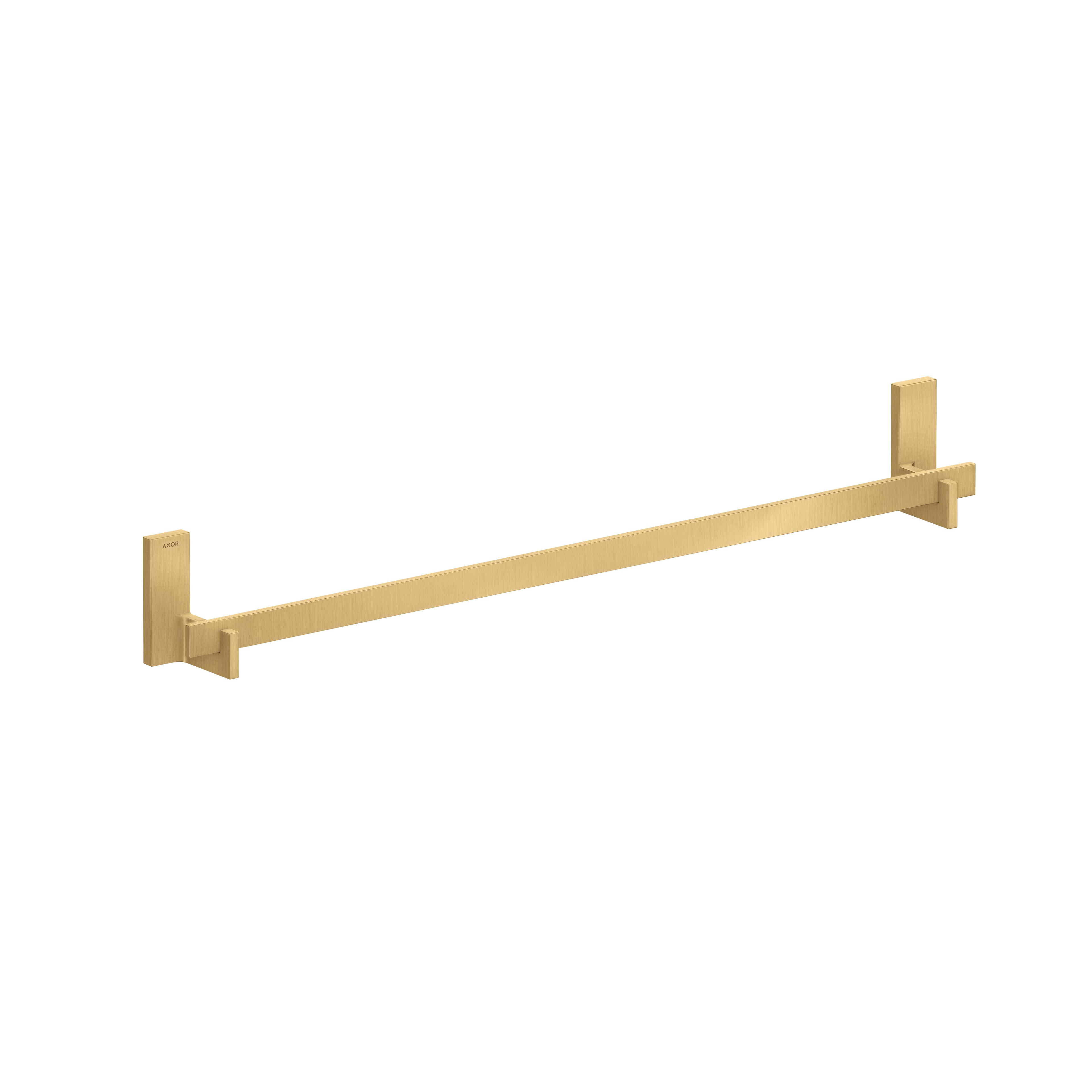 AXOR 42683250 Universal Rectangular Towel Bar, 32" - Brushed Gold Optic