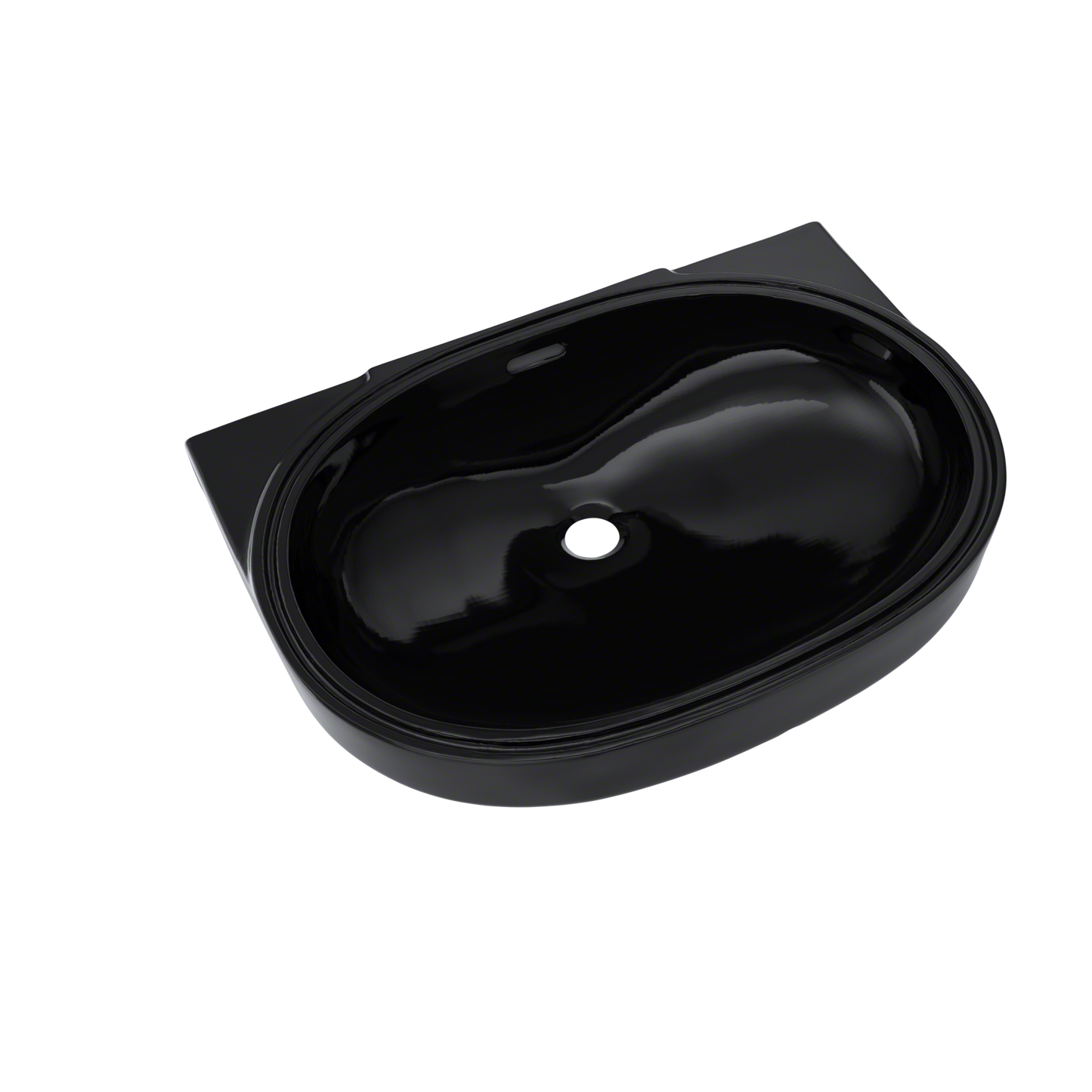 TOTO LT546#51 19-11/16" X 13-3/4" Oval Undermount Bathroom Sink - Ebony