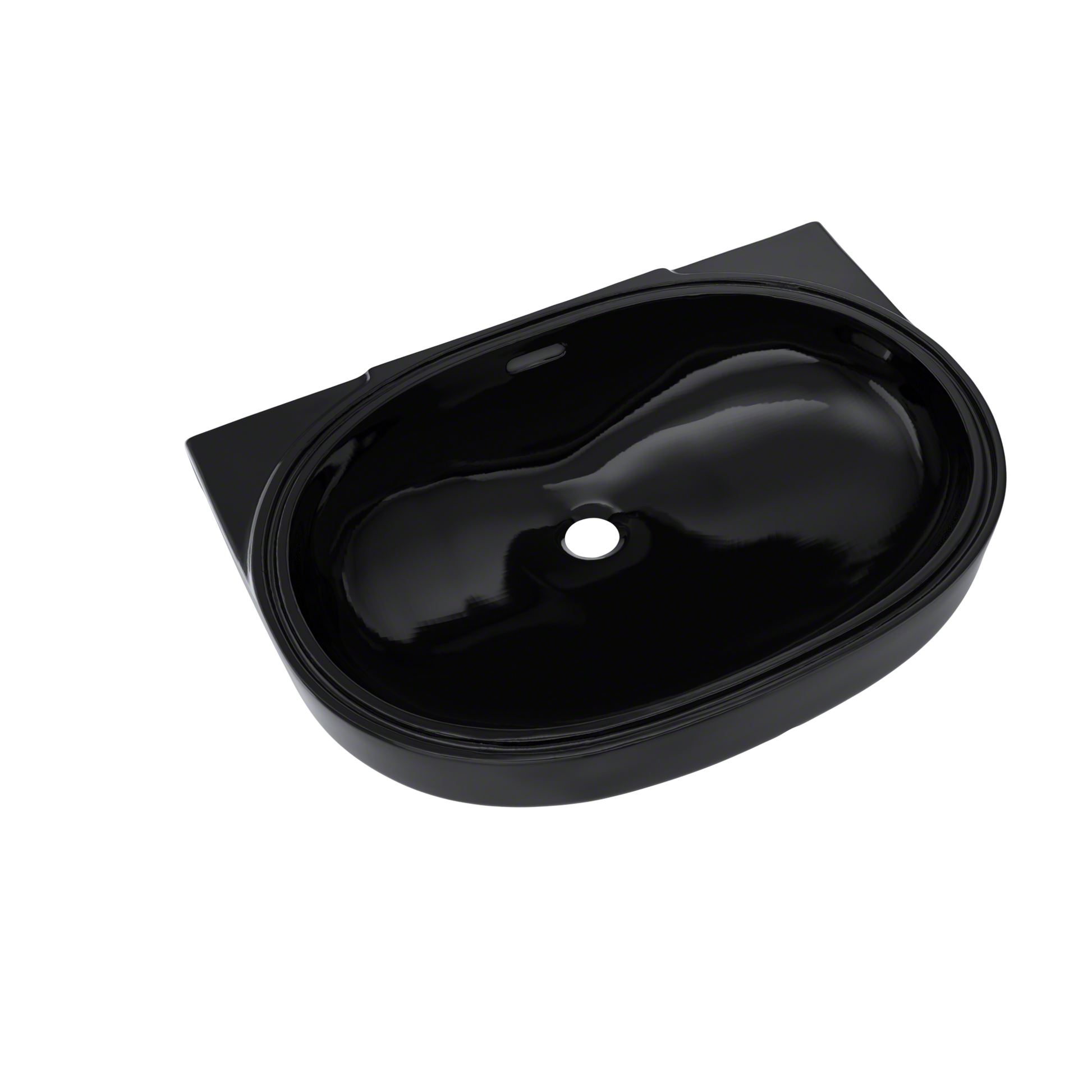 TOTO LT546#51 19-11/16" X 13-3/4" Oval Undermount Bathroom Sink - Ebony