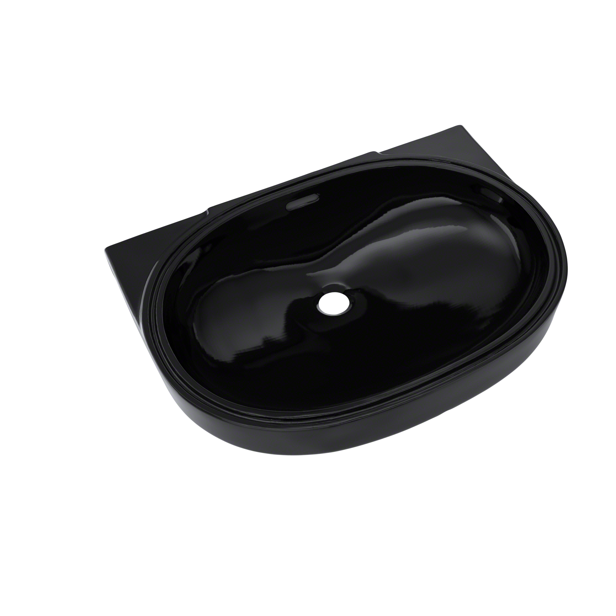 TOTO LT546#51 19-11/16" X 13-3/4" Oval Undermount Bathroom Sink - Ebony