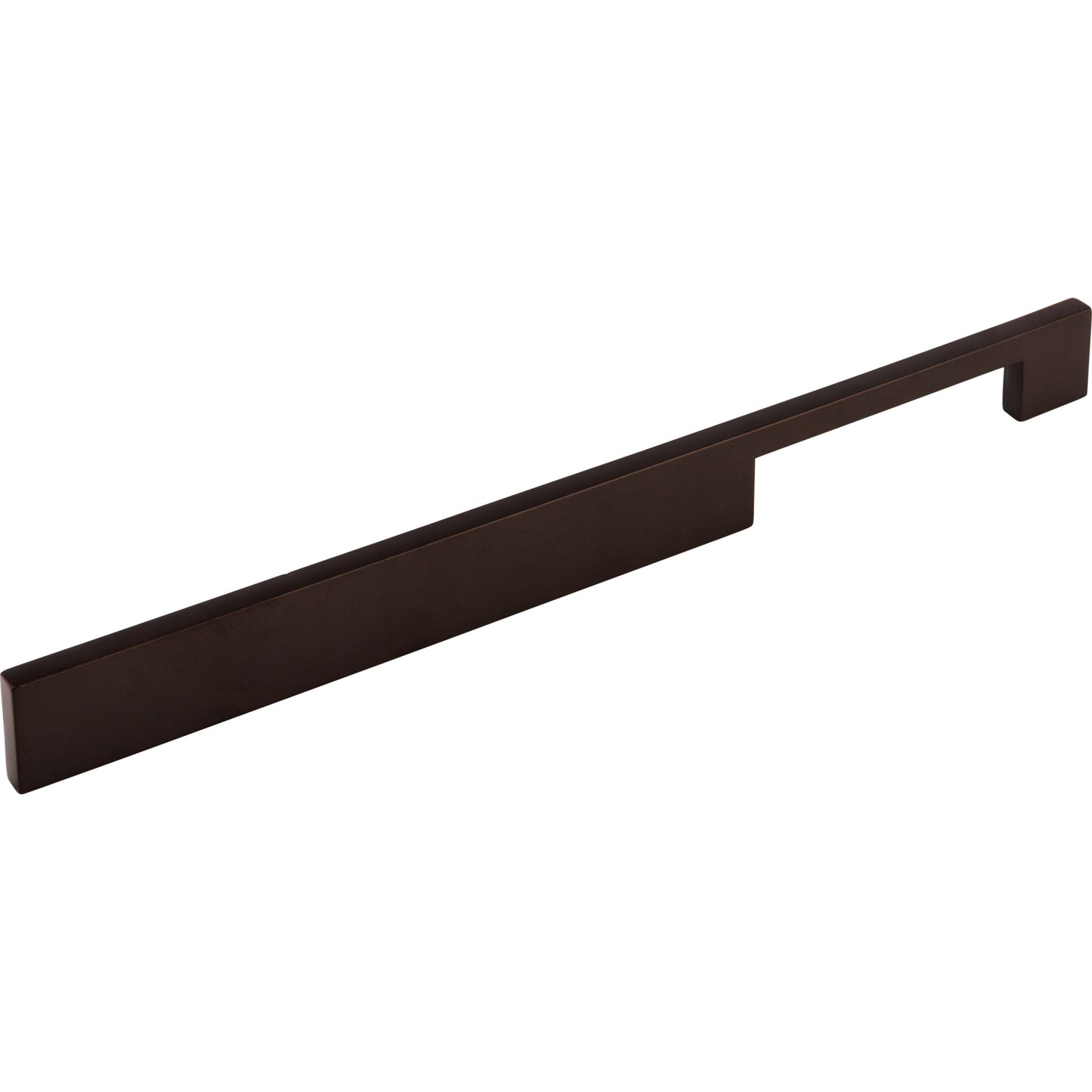 TOP KNOBS TK25ORB Linear 12" Center to Center Bar Pull - Oil Rubbed Bronze