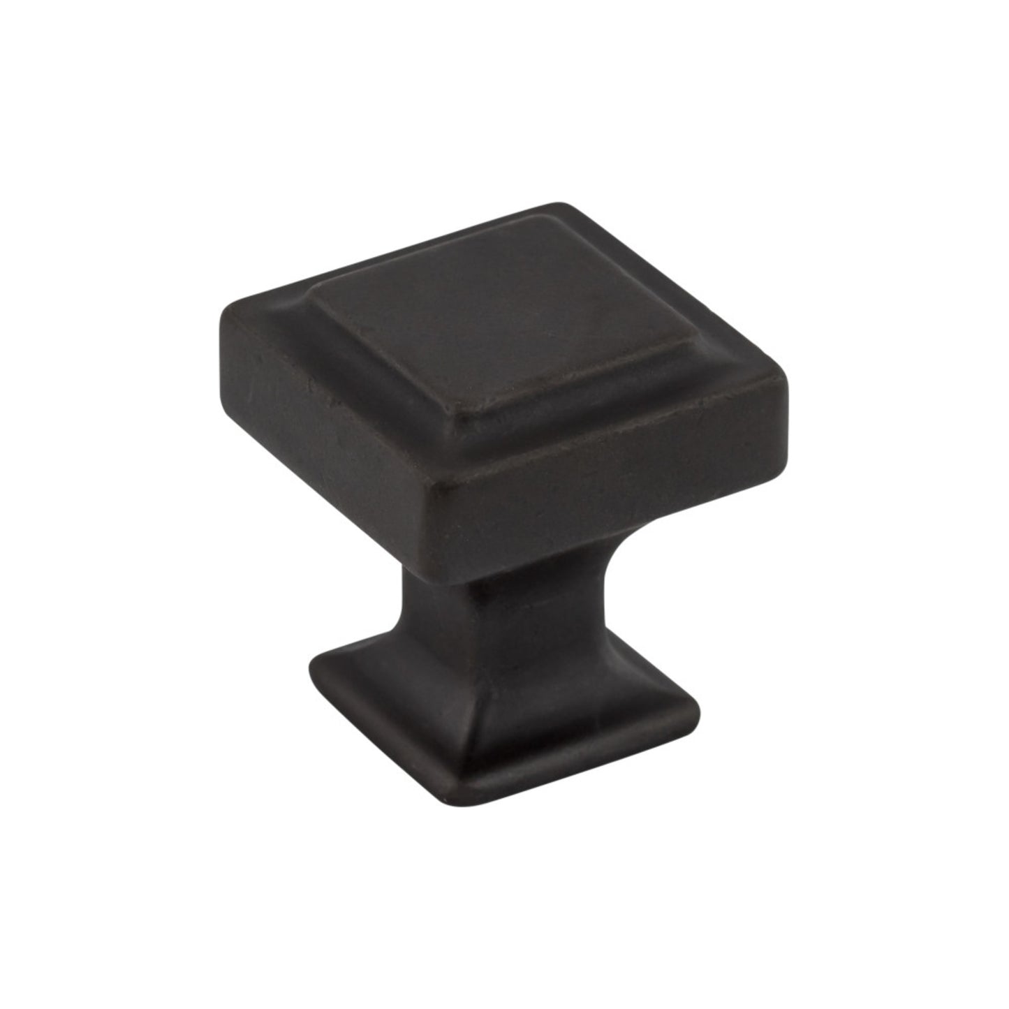 TOP KNOBS TK701SAB Ascendra 1 1/8" Length Square Knob - Sable