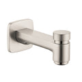 HANSGROHE 71412821 Logis Tub Spout with Diverter - Brushed Nickel
