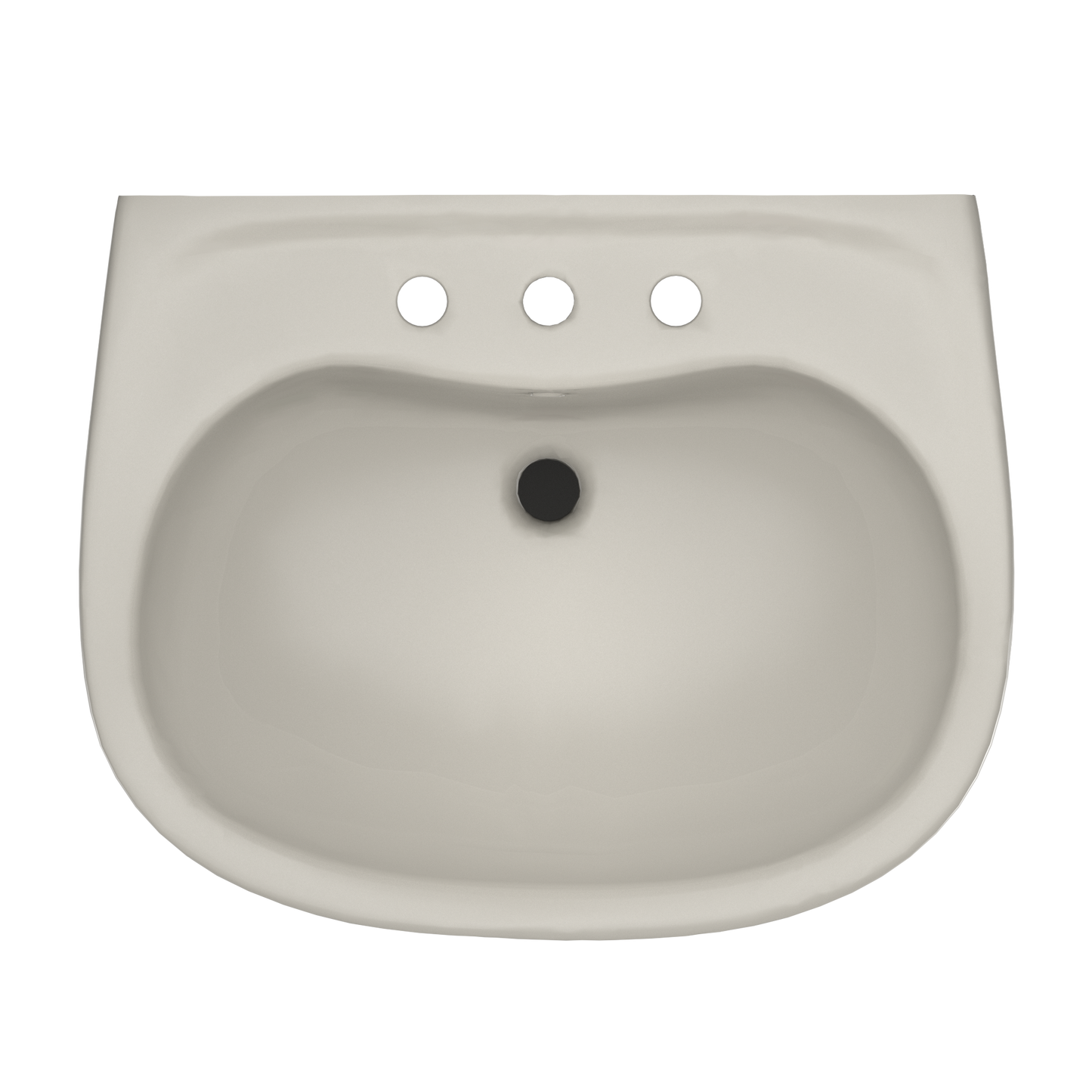 TOTO LPT242.8G#12 Prominence Oval Basin Pedestal Bathroom Sink With Cefiontect For 8 Inch Center Faucets - Sedona Beige