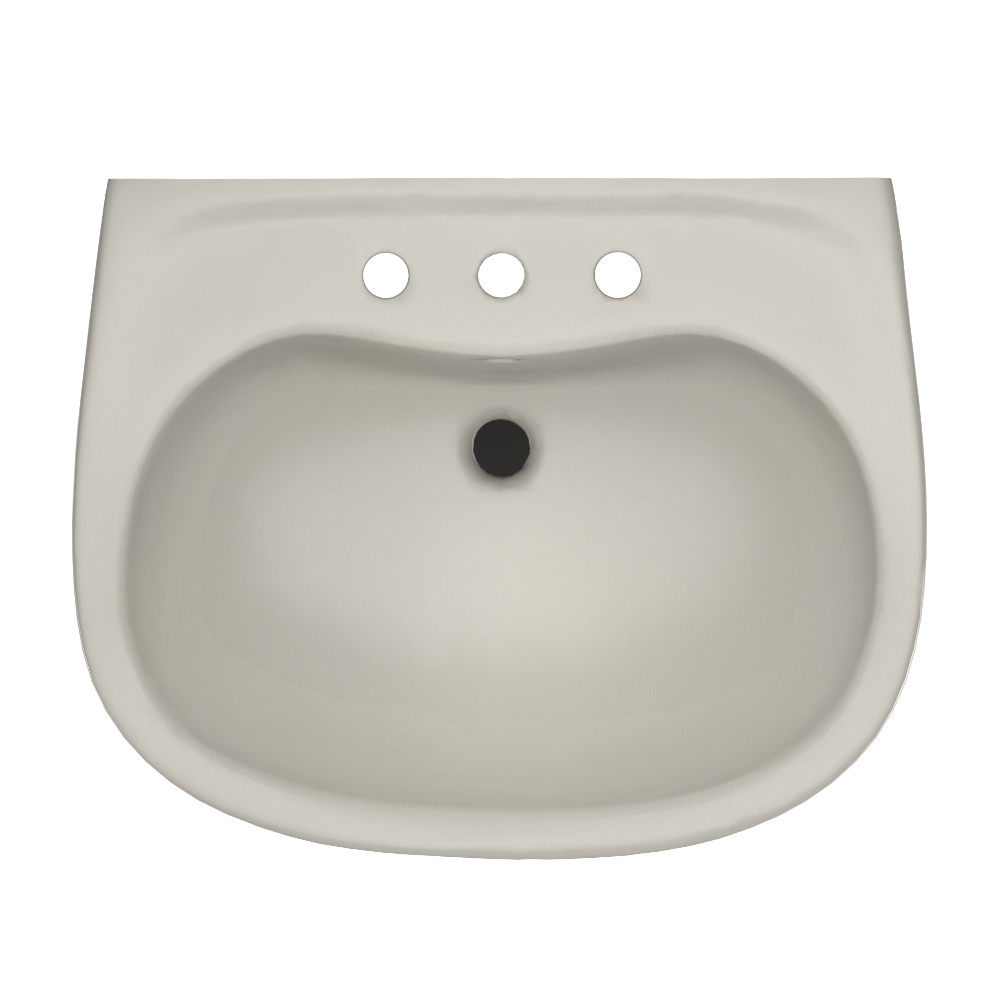 TOTO LPT242.8G#12 Prominence Oval Basin Pedestal Bathroom Sink With Cefiontect For 8 Inch Center Faucets - Sedona Beige