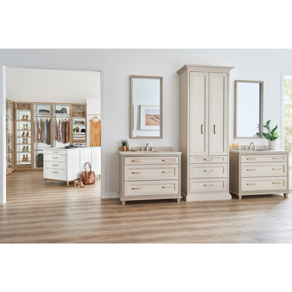 JEFFREY ALEXANDER 484SBZ Elara 1-1/4" Diameter Round Knob - Satin Bronze