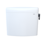 TOTO ST436EMNR#01 Aquia Iv Cube Dual Flush 1.28 And 0.9 Gpf Toilet Tank Only With Right Hand Trip Lever - Cotton White