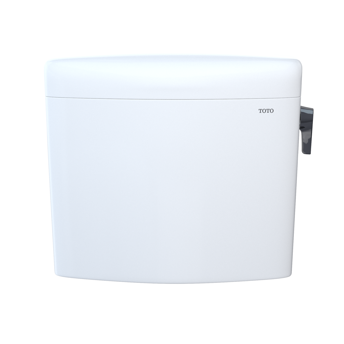 TOTO ST436EMNR#01 Aquia Iv Cube Dual Flush 1.28 And 0.9 Gpf Toilet Tank Only With Right Hand Trip Lever - Cotton White