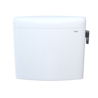 TOTO ST436EMNR#01 Aquia Iv Cube Dual Flush 1.28 And 0.9 Gpf Toilet Tank Only With Right Hand Trip Lever - Cotton White