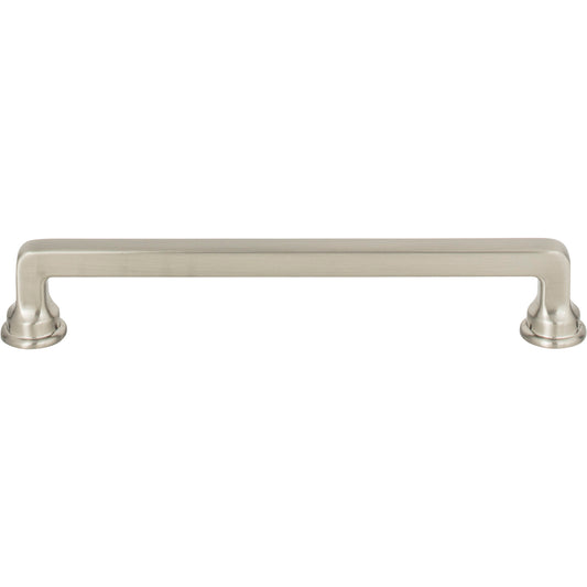 ATLAS A104-BRN Oskar 6 5/16" Center to Center Bar Pull - Brushed Nickel