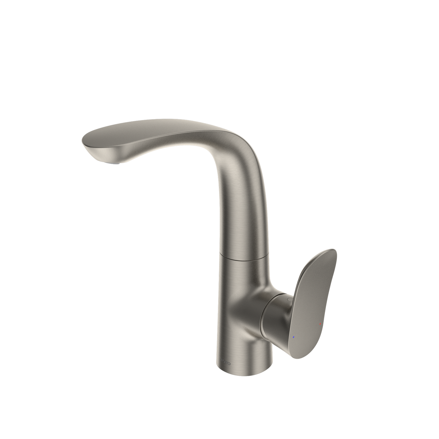 TOTO TLG01309U#BN GO 1.2 GPM Single Side-Handle Bathroom Sink Faucet with COMFORT GLIDE Technology and Drain Assembly , Brushed Nickel