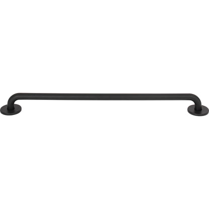 ATLAS A606-BL Dot 12" Center to Center Bar Pull - Matte Black