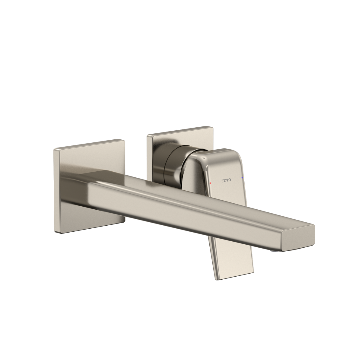TOTO TLG10308U#PN Gb 1.2 Gpm Wall-Mount Single-Handle Long Bathroom Faucet With Comfort Glide Technology - Polished Nickel